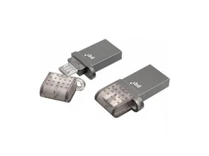 Фото: Флешка USB PQI I-Stick Connect 201 16 ГБ (6837-016GR1001) срібна № 2 | KTC