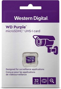 Карта пам'яті Western Digital Purple Micro SDHC 32GB WDD032G1P0A