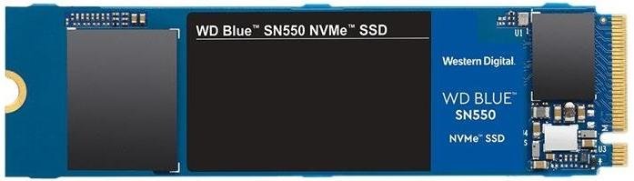 Твердотільний накопичувач WD Blue SN550 2280 PCIe 3.0 NVMe 500GB WDS500G2B0C