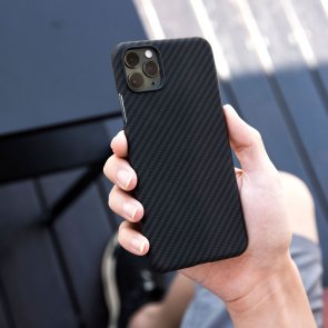 Чохол Pitaka for iPhone 11 Pro Max - MagEZ Case Black/Grey (KI1101M )