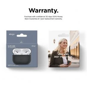 Фото: Чохол Elago for Airpods Pro - Slim Case Black (EAPPSM-BA-BK) № 6 | KTC