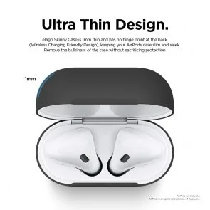 Фото: Чохол Elago for Airpods - Skinny Case Black (EAPSK-BA-BK) № 2 | KTC