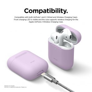 Чохол Elago for Airpods - Skinny Case Lavender	(EAPSK-BA-LV)