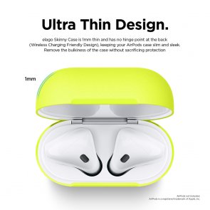 Чохол Elago for Airpods - Skinny Case Neon Yellow (EAPSK-BA-NYE)