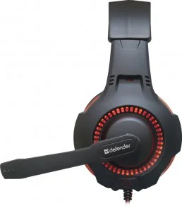 Фото: Гарнітура Defender Warhead G-450 Black/Red (64146) № 2 | KTC