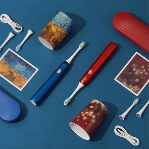 Електрична зубна щітка Soocas X3U Van Gogh Museum Design Sonic Electric Toothbrush Ocean Blue