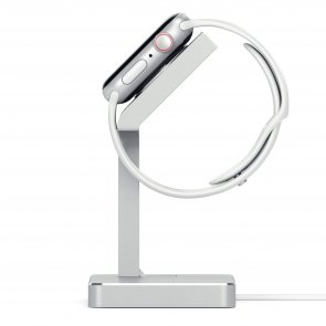 Док-станція Satechi Aluminum Apple Watch Stand charges Silver (ST-AWSS)