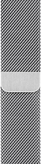 Ремінець HiC for Apple Watch 38mm - Milanese Loop Band Silver