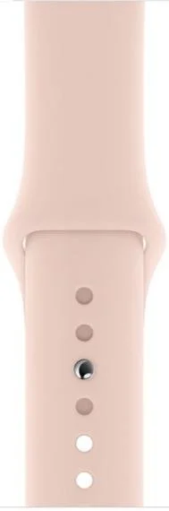 Фото: Ремінець HiC for Apple Watch 41/40/38mm - Silicone Case Light Pink № 4 | KTC