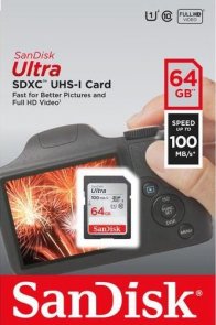 Карта пам'яті SanDisk Ultra SDXC 64GB SDSDUNR-064G-GN6IN