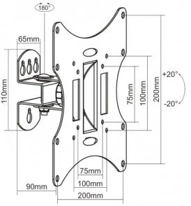 Фото: Кронштейн UniBracket BZ12-21 Black № 3 | KTC