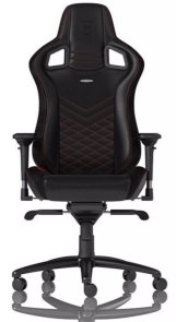 Крісло ігрове NOBLECHAIRS EPIC SERIES Чорне/Червоне