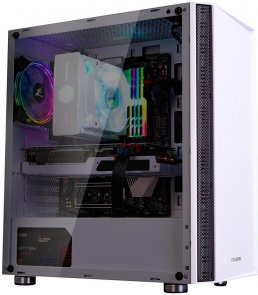 Корпус Zalman R2 White with window (R2 WhiteRGBGlass)