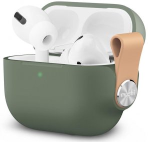 Чохол для Airpods Pro Moshi - Pebbo Case Mint Green (99MO123842)