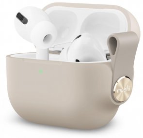 Чохол для Airpods Pro Moshi - Pebbo Case Savanna Beige (99MO123162)