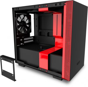 Корпус NZXT H210 Black/Red with window (CA-H210B-BR)