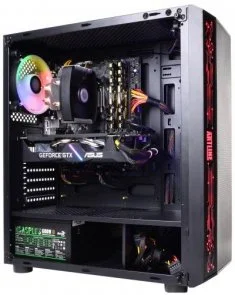 Фото: Персональний комп'ютер ARTLINE Gaming X49 (X49v18Win) - AMD Ryzen 5 5600 / 32 ГБ DDR4 / PCI-E SSD 1 ТБ / Nvidia / GeForce RTX 4060, 8 ГБ / AMD B550 / 600 Вт № 4 | KTC