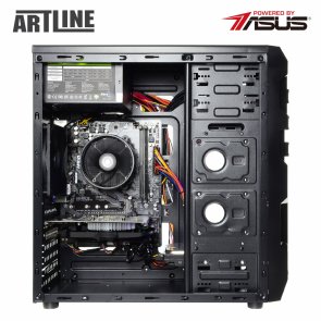 ПК ARTLINE WorkStation W33 (W33v03) Intel Core i5-10400 2.9-4.3 GHz/16GB/2TB+480GB/GT 710 2GB/No ODD/No OS