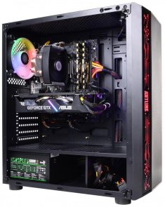 ПК ARTLINE Gaming X35 (X35v32) Intel Core i3-10100 3.6-4.3 GHz/2x8GB/SSD 480GB/GTX 1660Ti 6GB/No ODD/No OS