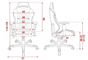 Крісло DXRACER Drifting OH/DF02/N Black