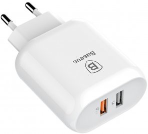Зарядний пристрій Baseus Bojure Series 23W White (CCALL-AG02)