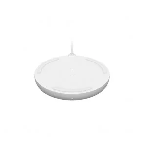 Фото: Бездротовий зарядний пристрій Belkin Pad Wireless Charging Qi 10W White (WIA001VFWH) № 3 | KTC