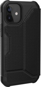 Чохол UAG for Apple iPhone 12 Mini - Metropolis FIBR Black (112346113940)