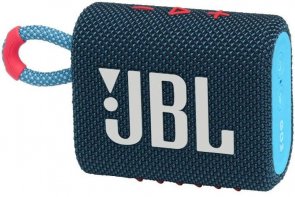 Портативна акустика JBL GO 3 Blue/Pink (JBLGO3BLUP)