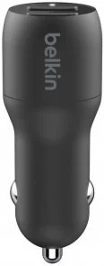 Фото: Автомобільний зарядний пристрій Belkin BoostUP Charger Black with MicroUSB cable Belkin (CCE002BT1MBK) № 2 | KTC