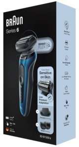 Електробритва Braun Series 6 60-B1500s Blue/Black