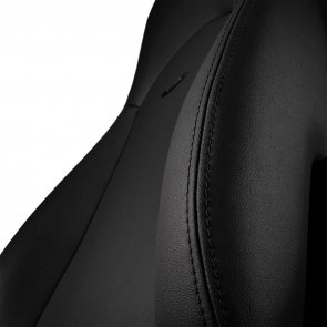 Крісло ігрове Noblechairs Icon Black Edition PU шкіра, Al основа, Black