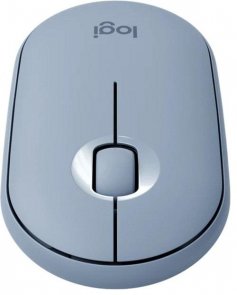 Мишка, Logitech Pebble M350 Wireless, Blue Grey