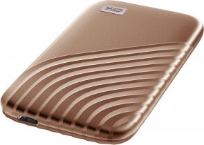 Зовнішній твердотільний накопичувач Western Digital My Passport 500GB Gold (WDBAGF5000AGD-WESN)