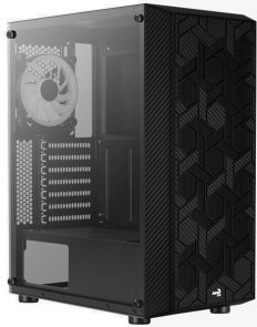 Корпус AeroCool Hive FRGB v2 Black with window (Hive-G-BK-v2)