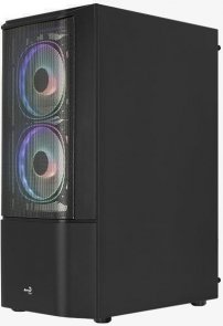 Корпус AeroCool Quantum Mesh v2 Black with window (QuantumMesh-G-BK-v2)