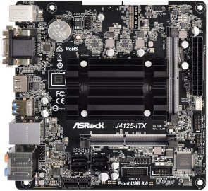 Материнська плата AsRock J4125-ITX