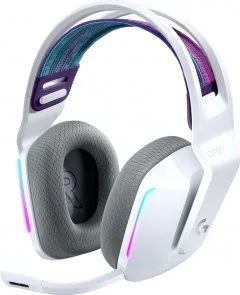 Фото: Гарнітура Logitech Lightspeed Wireless RGB Gaming Headset G733 White (981-000883) № 3 | KTC