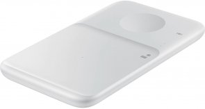 Зарядний пристрій Samsung Wireless Charger Duo 9W with TA 25W White (EP-P4300TWRGRU)