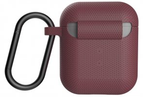 Чехол Urban Armor Gear for Airpods - U DOT Silicone Aubergine