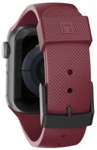 Ремінець UAG for Apple Watch 42/44mm - U Dot Silicone Aubergine (19249K314747)