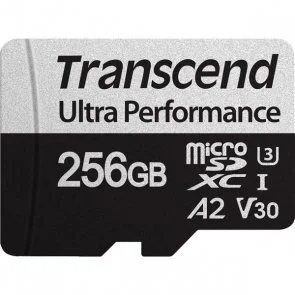 Фото: FLASH пам'ять Transcend Ultra Performance 340S Micro SDXC 256GB with adapter (TS256GUSD340S) № 2 | KTC