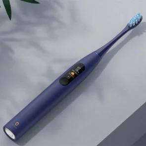 Фото: Електрична зубна щітка Oclean X Pro Navy Blue (OLED) № 11 | KTC