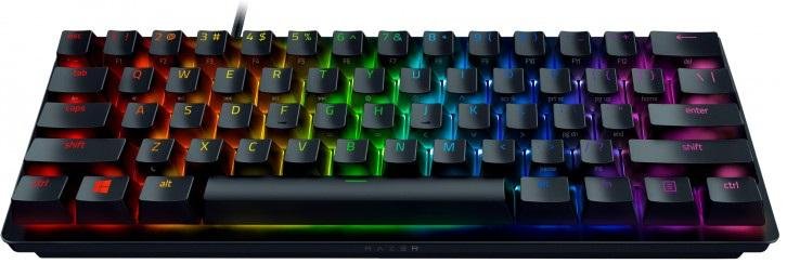 Клавіатура Razer Huntsman Mini Purple Switch RU Black (RZ03-03391500-R3R1)