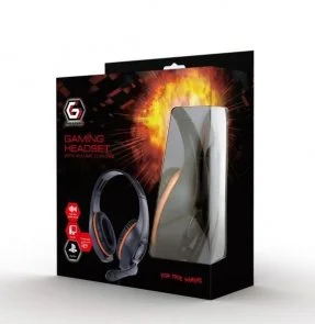 Фото: Гарнітура Gembird GHS-05-O Black/Orange № 2 | KTC