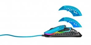 Фото: Миша Xtrfy M42 RGB USB Miami Blue (XG-M42-RGB-BLUE) № 5 | KTC