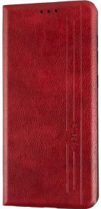 Чохол Gelius for Samsung A21s A217 - Book Cover Leather New Red (00000083291)