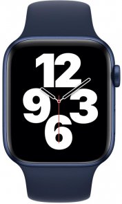 Ремінець Apple for Apple Watch 44mm - Sport Band Regular Deep Navy (MYAX2)