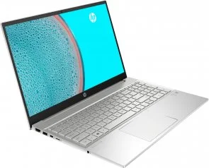 Фото: Ноутбук HP Pavilion 15-eg0080ur 2Y3A8EA Natural Silver - 15.6" 60 Гц / Intel Core i7 / i7-1165G7 / DDR4 8 ГБ / PCI-E SSD 512 ГБ / GeForce MX450 № 2 | KTC