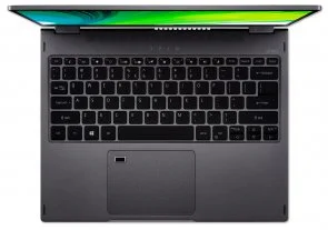 Фото: Ноутбук Acer Spin 5 SP513-55N-79XH NX.A5PEU.00M Gray - 13.5" IPS 60 Гц / Intel Core i7 / i7-1165G7 / DDR4 16 ГБ / PCI-E SSD 512 ГБ / Intel Iris Xe Graphics № 6 | KTC