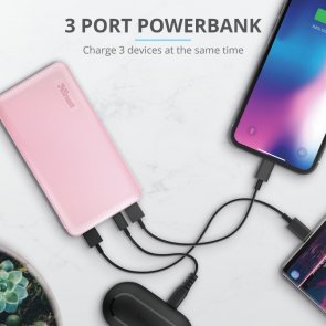 Батарея універсальна Trust Primo Ultra-thin 10000mAh Pink (23897_TRUST)